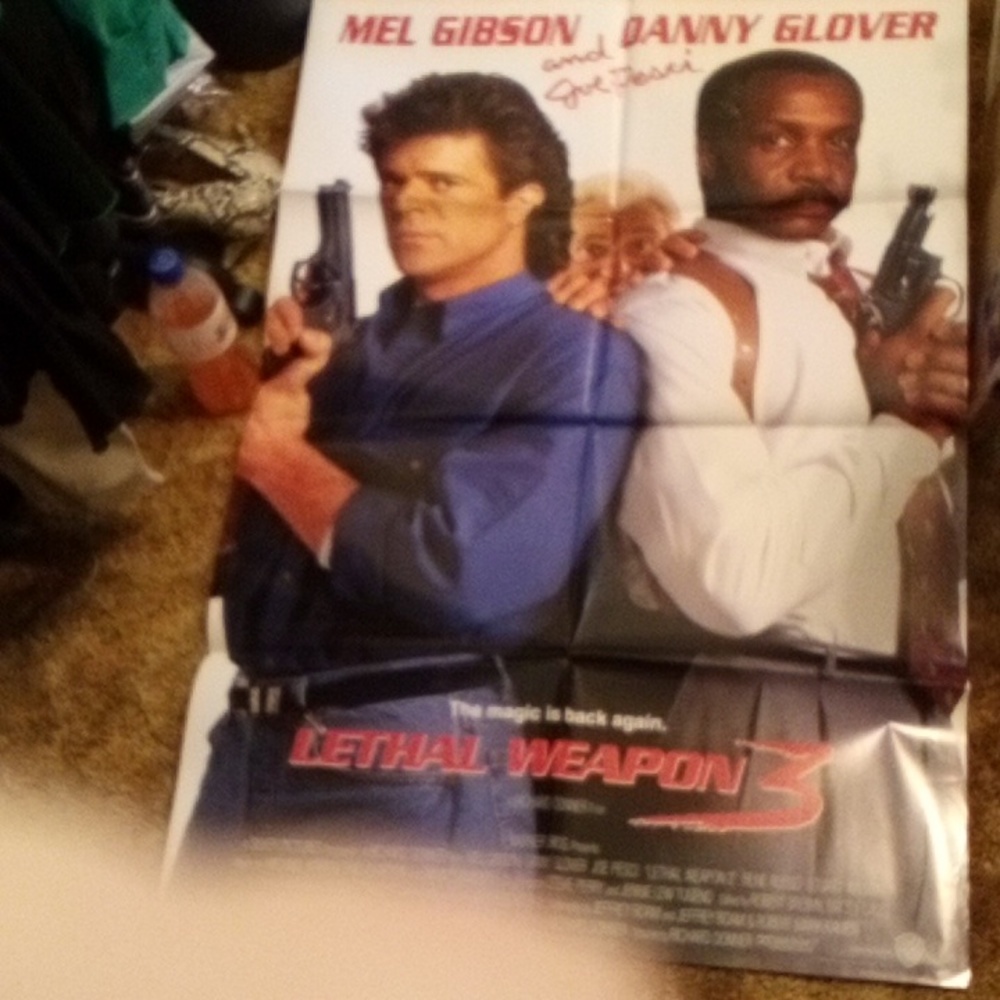 Lethal weapon 3 movie poster